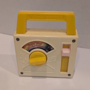 Vintage Fisher-Price Over The Rainbow Music Toy